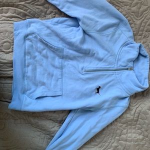 VS PINK quarter-zip sweater